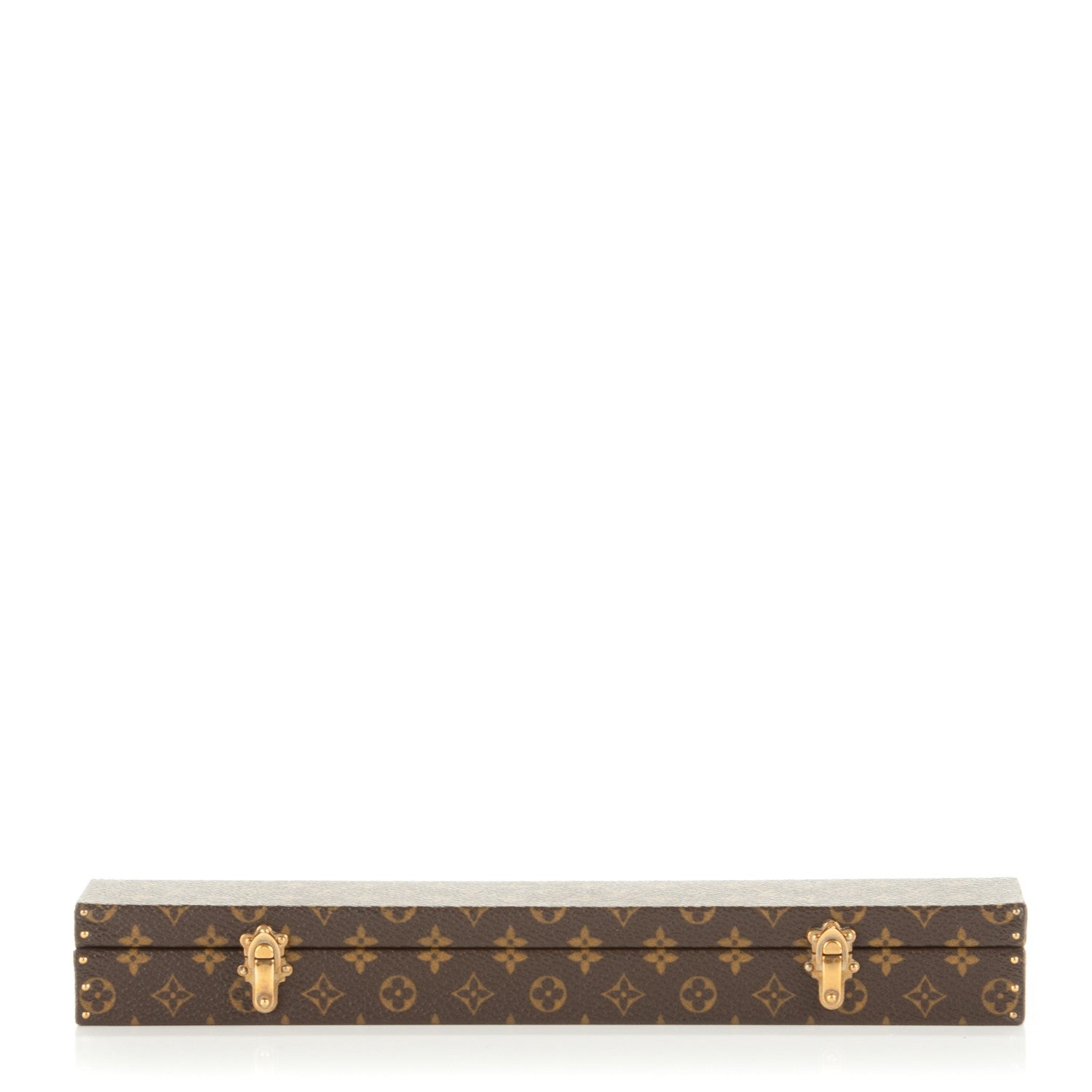 Louis Vuitton Monogram Bracelet Watch Jewelry Holder Coffret 1 of 5