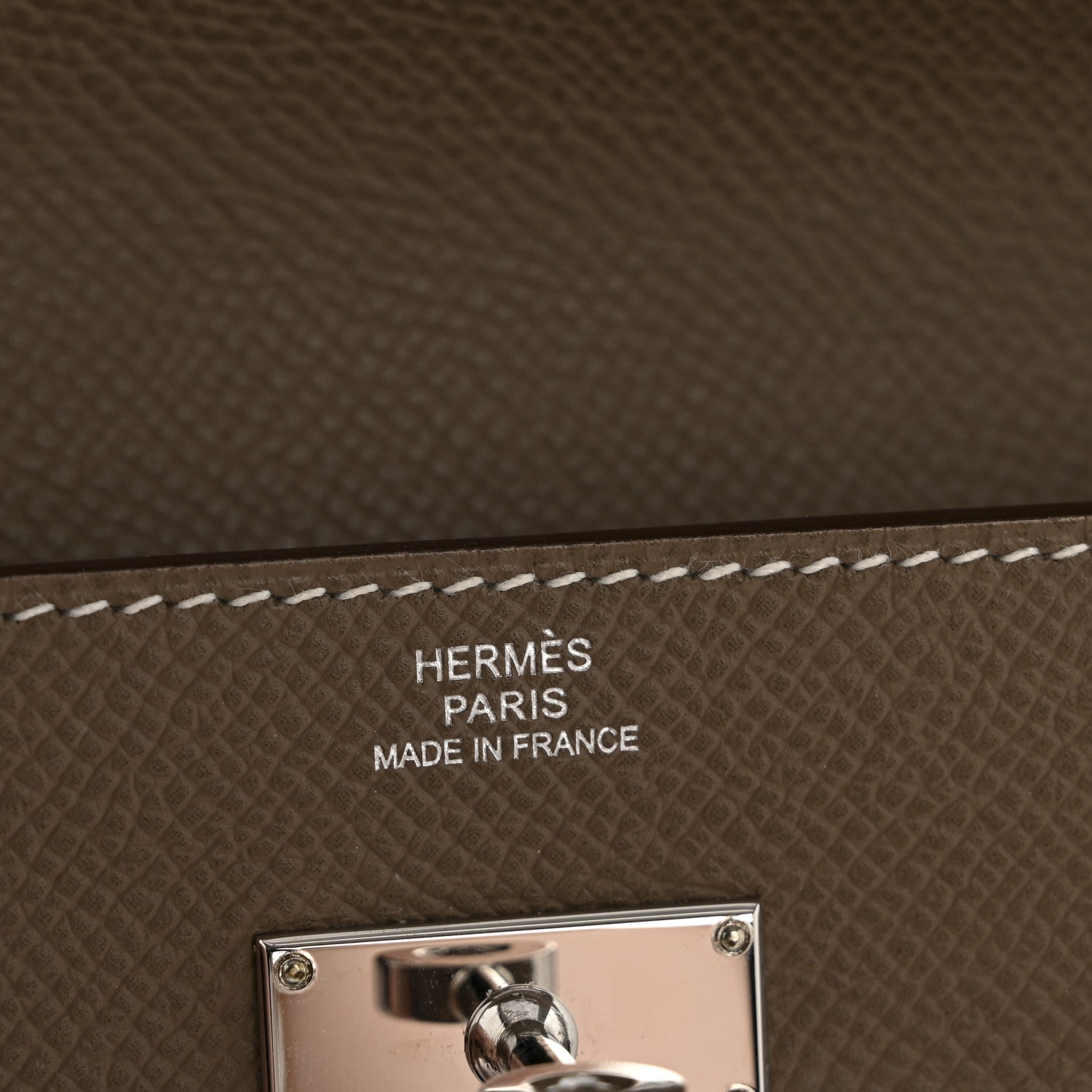 Hermes Epsom Kelly Longue Wallet Etoupe 6 of 13