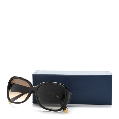 Louis Vuitton Acetate Obsession GM Sunglasses Z0459W Brown Glitter 9 of 9