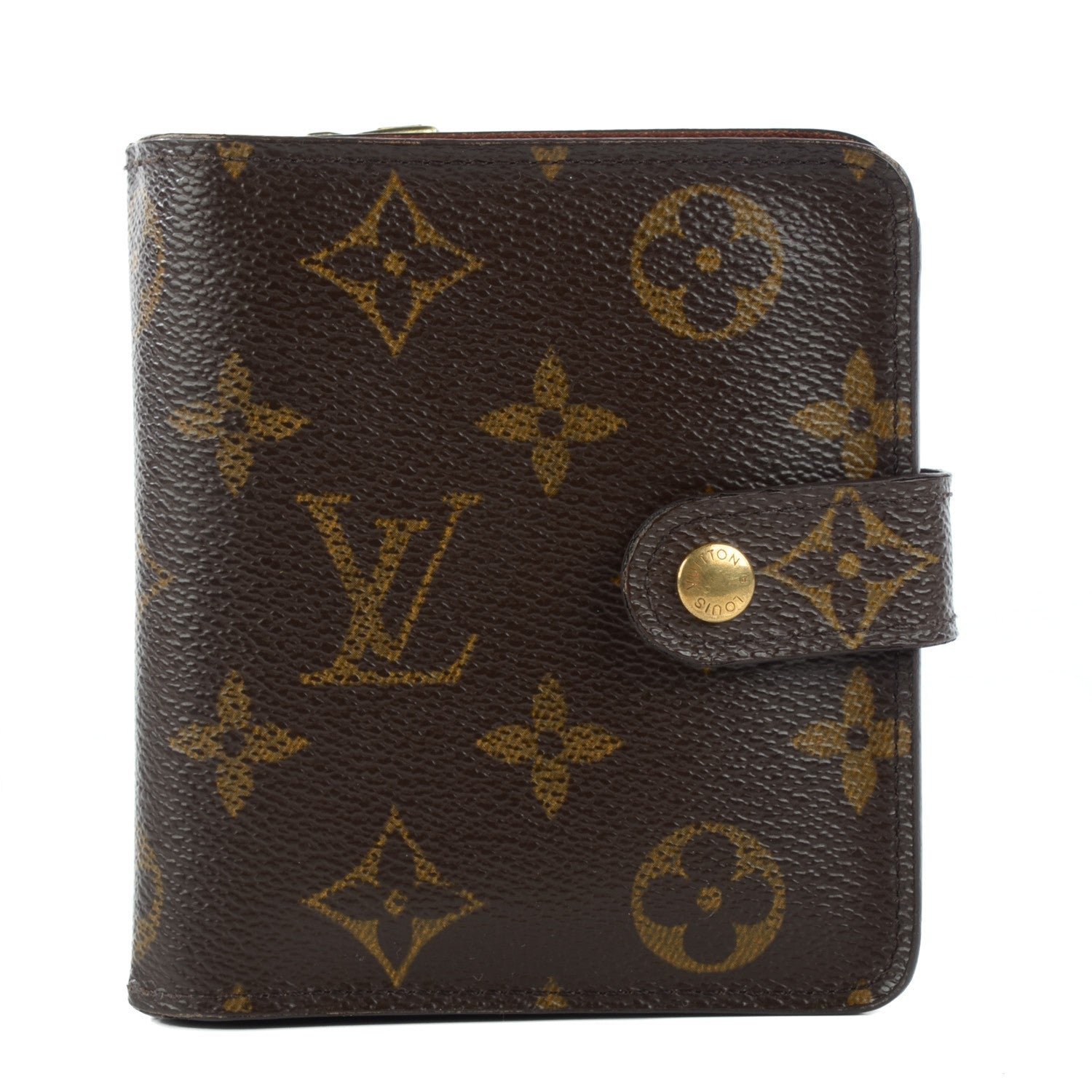 Louis Vuitton Monogram Compact Zipped Wallet 1 of 11