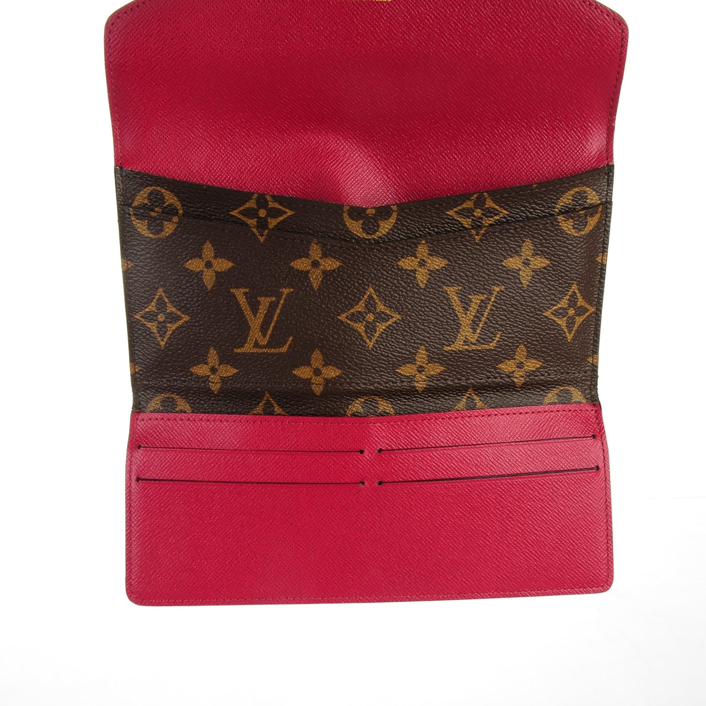 Monogram Josephine Wallet Fuchsia