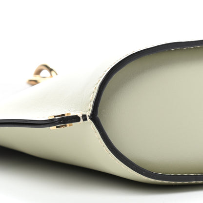 Chloe Shiny Calfskin Goatskin Mini Aby Bi-Color Bucket Light Eucalyptus 8 of 10