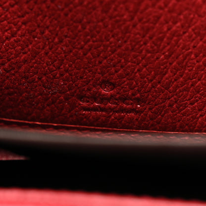 Gucci Canvas Marley Stripe Script Logo Gucci 100 Zip Around Wallet Multicolor 6 of 7