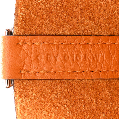 Hermes Taurillon Clemence Picotin Lock 18 PM Orange 7 of 10