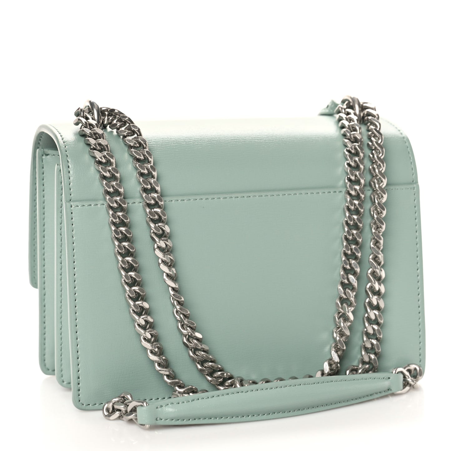 Calfskin Small Monogram Sunset Vert Opaline