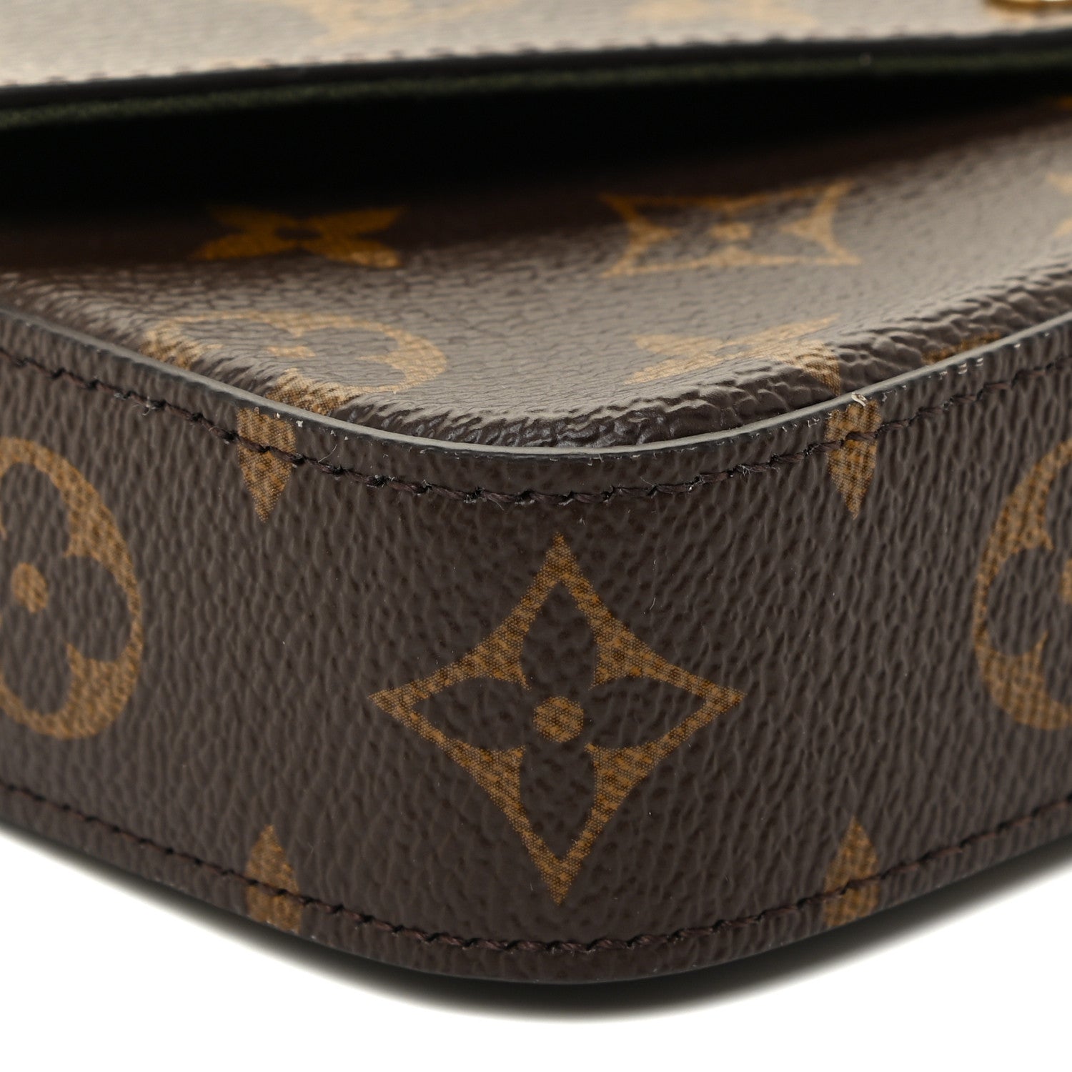Louis Vuitton Monogram Felicie Strap & Go Kaki 8 of 11