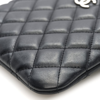Chanel Lambskin Quilted Crossbody Bag Black 11 of 11