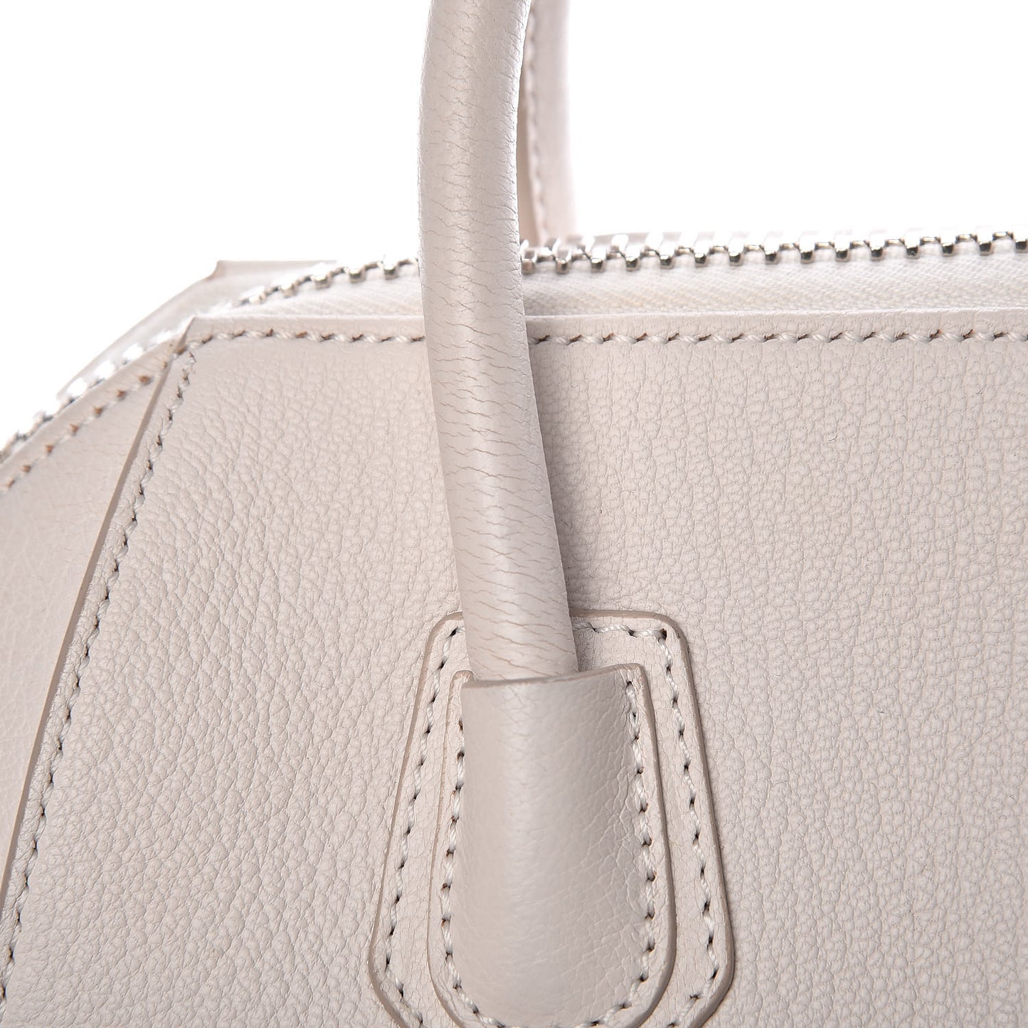 Sugar Goatskin Mini Antigona White