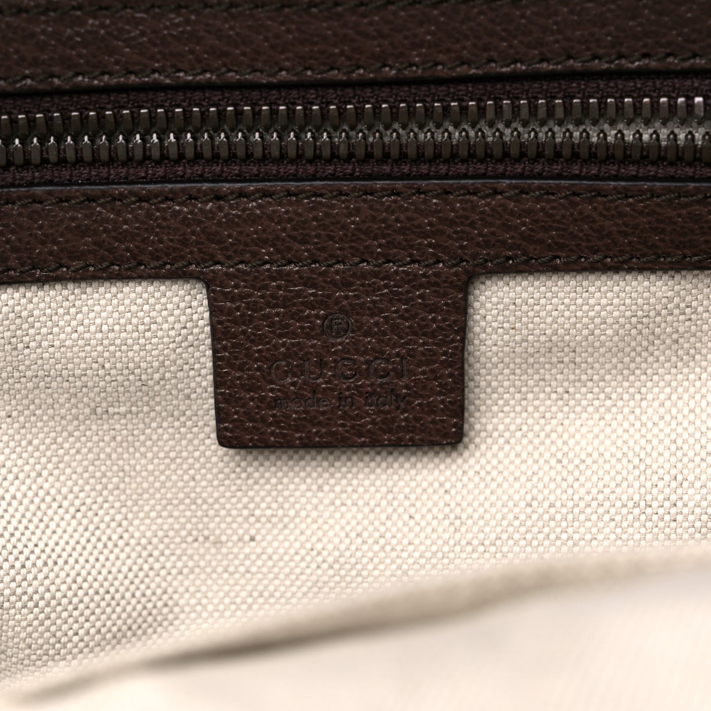 GG Supreme Monogram Calfskin Web Small Ophidia Day Backpack Beige Ebony New Acero