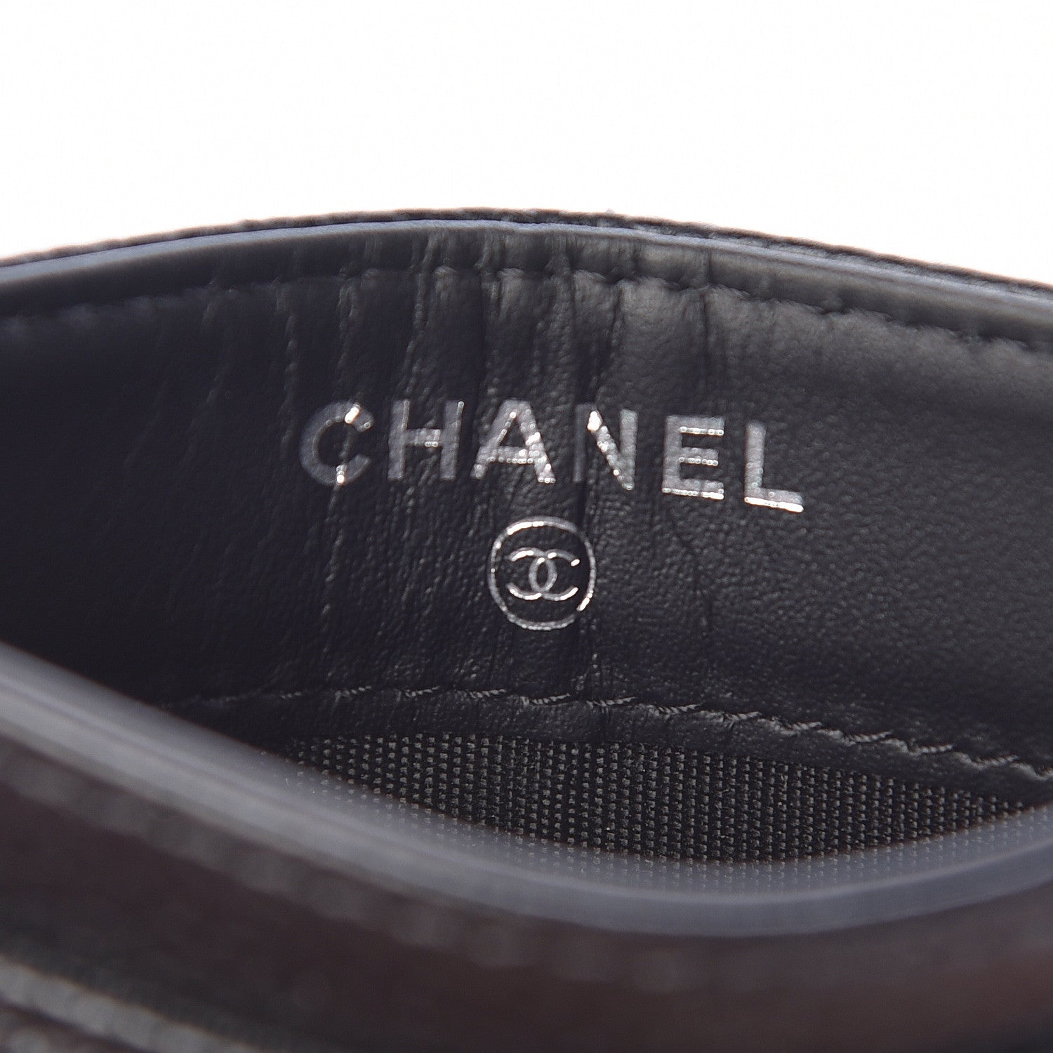 Chanel Caviar Timeless CC Card Holder Black 7 of 9