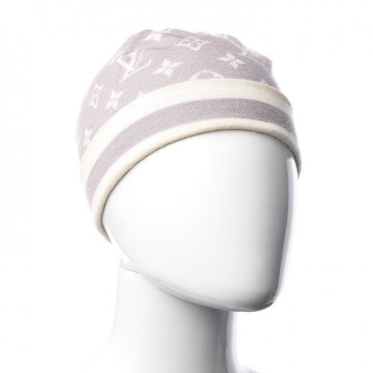 Louis Vuitton Cashmere Silk Monogram Beanie Lilac 2 of 7