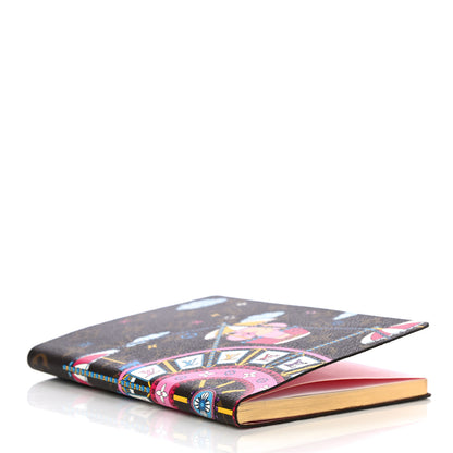 Louis Vuitton Monogram 2020 Christmas Animation Big Wheel Notebook MM Rose Ballerine 4 of 11