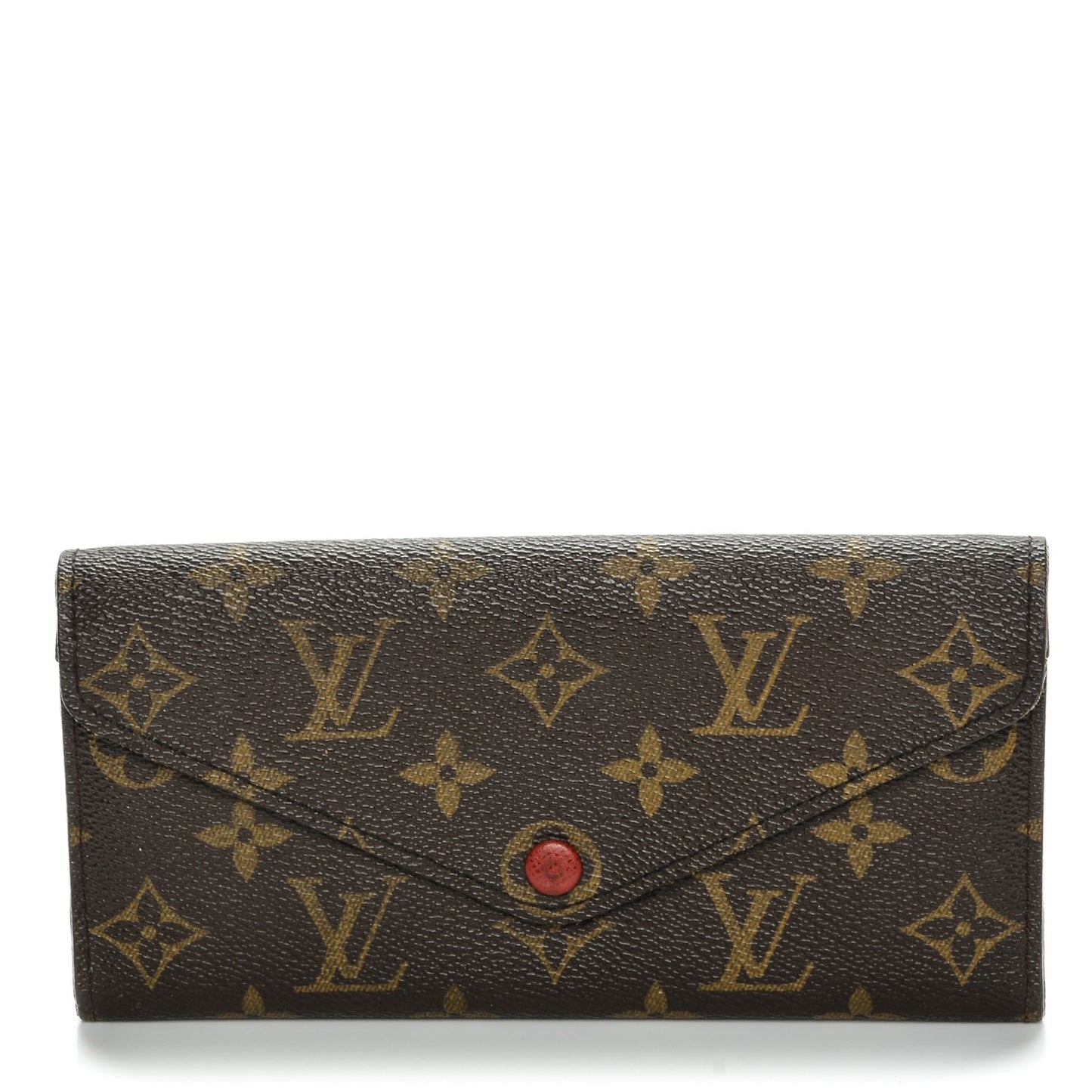Monogram Josephine Wallet Red