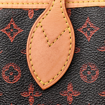 Louis Vuitton Catogram Neverfull MM Marron 12 of 12
