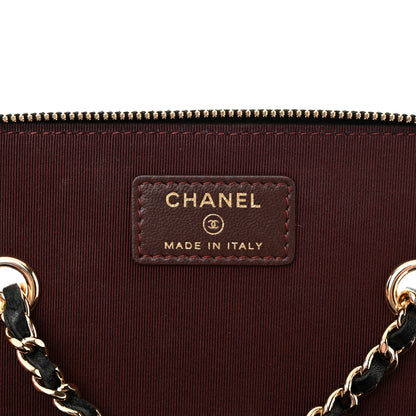 Chanel Caviar Quilted Small Vanity Case With Chain Black 6 of 13
