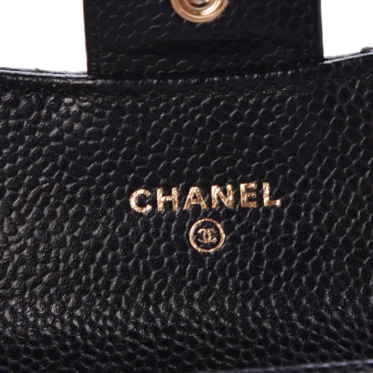 Chanel Caviar Quilted Flap Card Holder Black 6 of 8