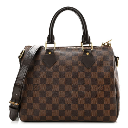 Louis Vuitton Damier Ebene Speedy Bandouliere 25 1 of 12