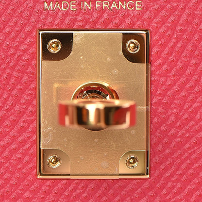 Hermes Epsom Kelly Sellier 25 Rose Extreme 28 of 37