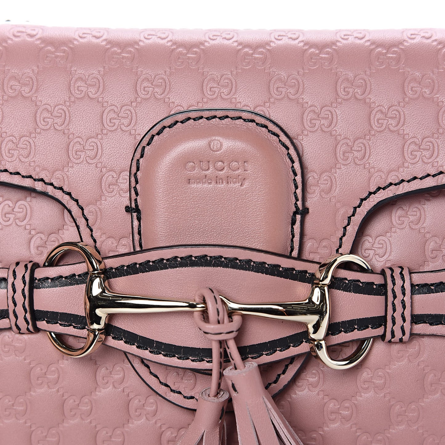 Microguccissima Mini Emily Shoulder Bag Soft Pink