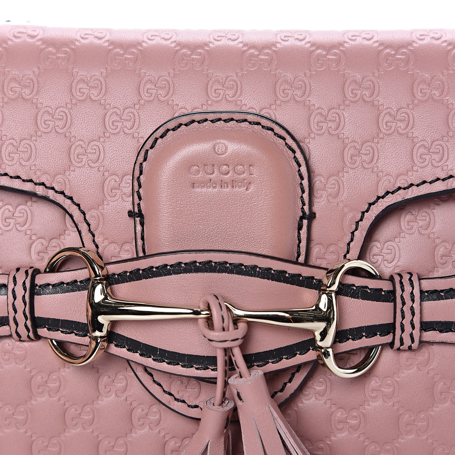 Gucci Microguccissima Mini Emily Shoulder Bag Soft Pink 8 of 10