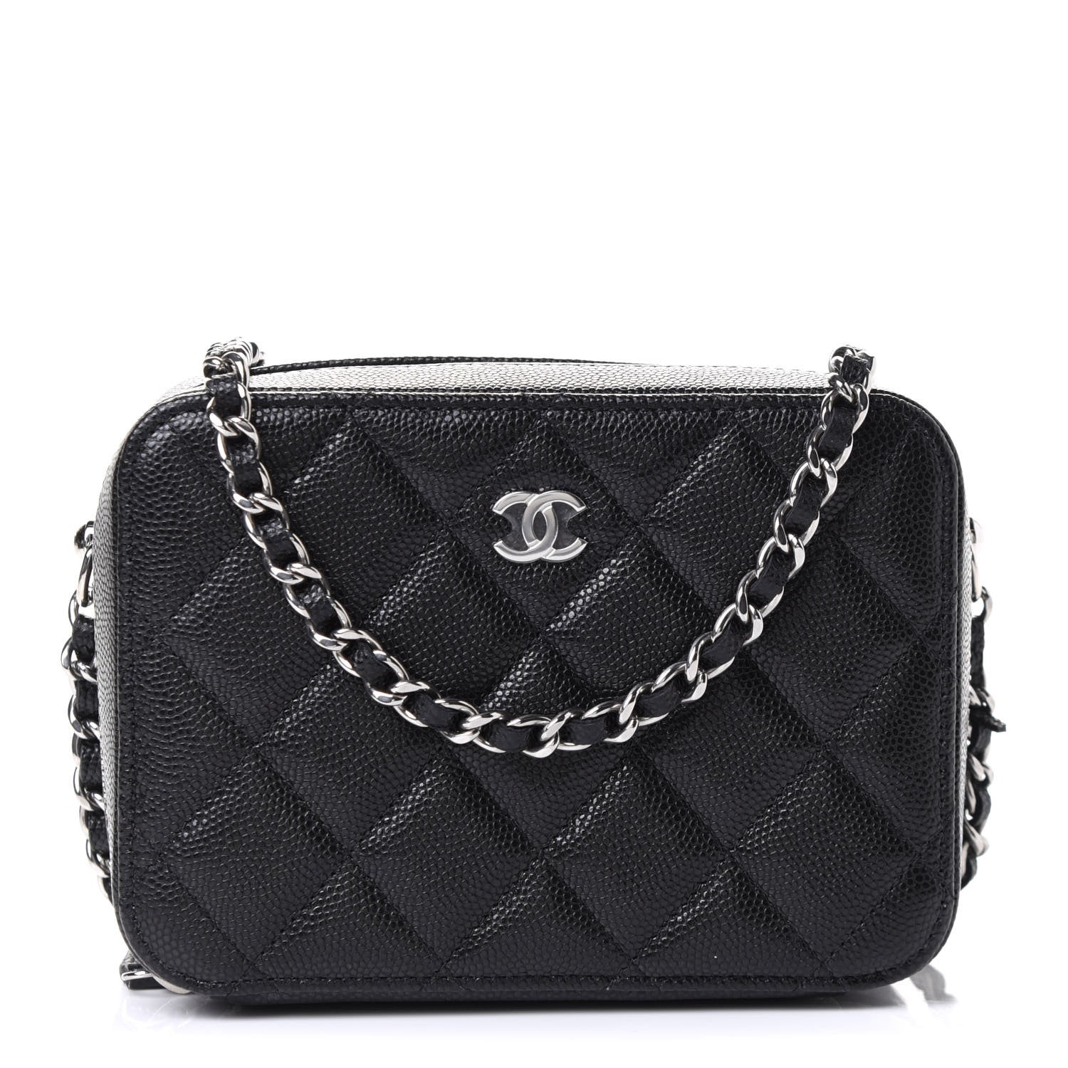 Chanel Caviar Quilted Camera Bag Black 1 of 5