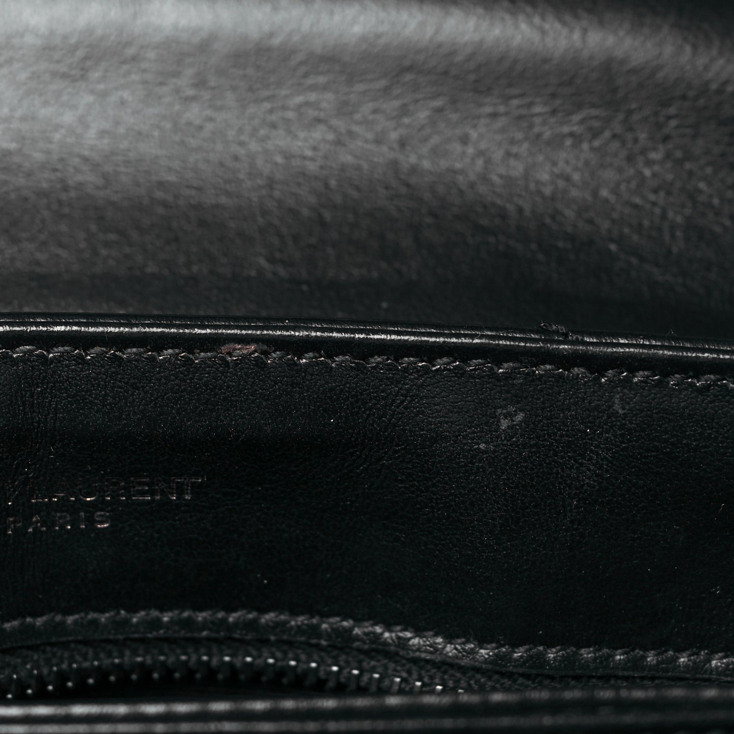 Calfskin Y Quilted Monogram Toy Loulou Crossbody Bag Black