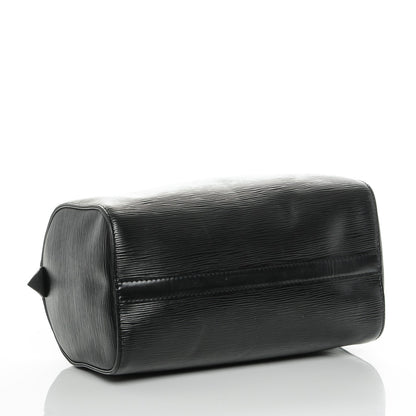 Louis Vuitton Epi Speedy 25 Black 4 of 6