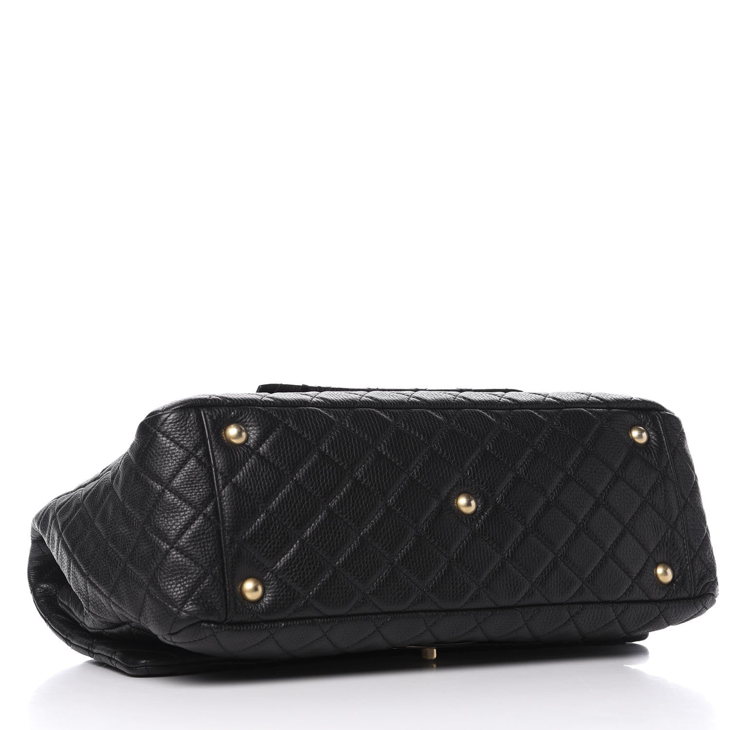 Chanel Calfskin Quilted XXL Travel Flap Bag Black 3 of 11