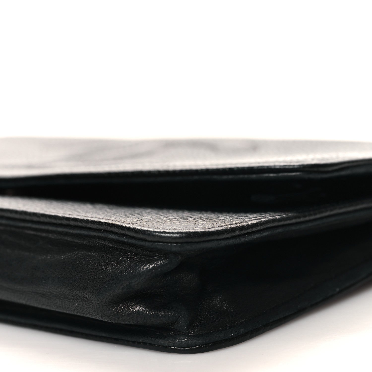 Chanel Caviar Timeless CC Wallet On Chain WOC Black 11 of 12