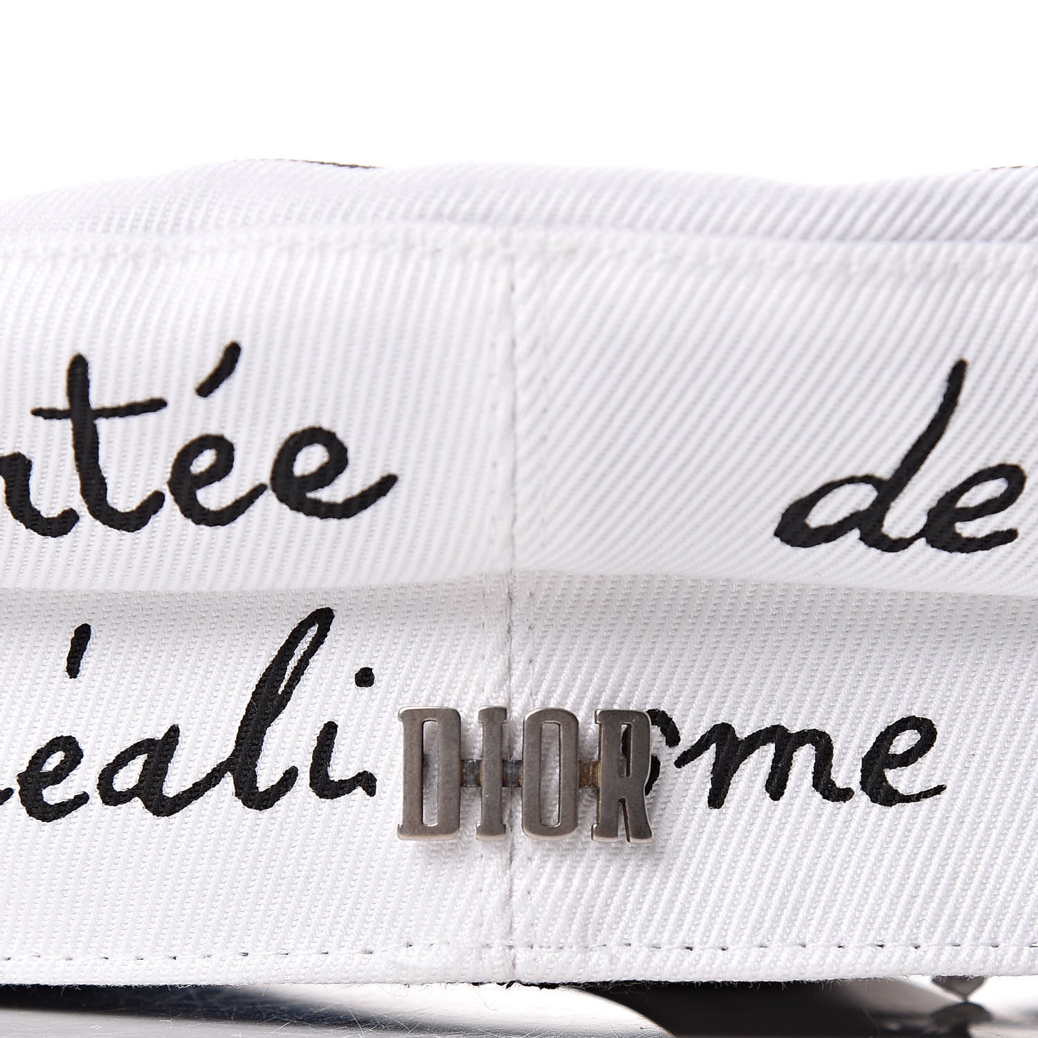 Christian Dior Daydream Print Cap Hat 57 White 9 of 9
