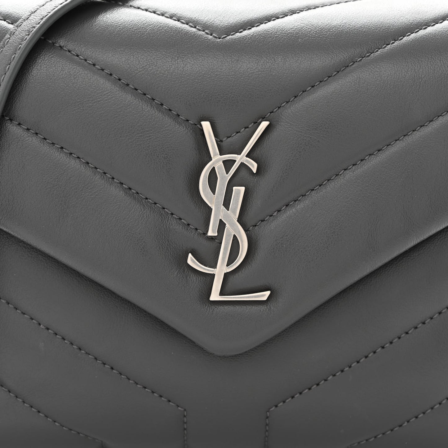 Calfskin Y Quilted Monogram Toy Loulou Crossbody Bag Storm
