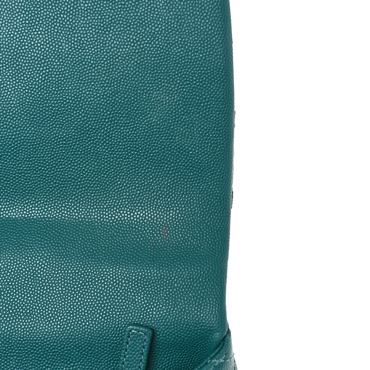 Chanel Caviar Quilted Small Coco Handle Flap Green 10 of 10