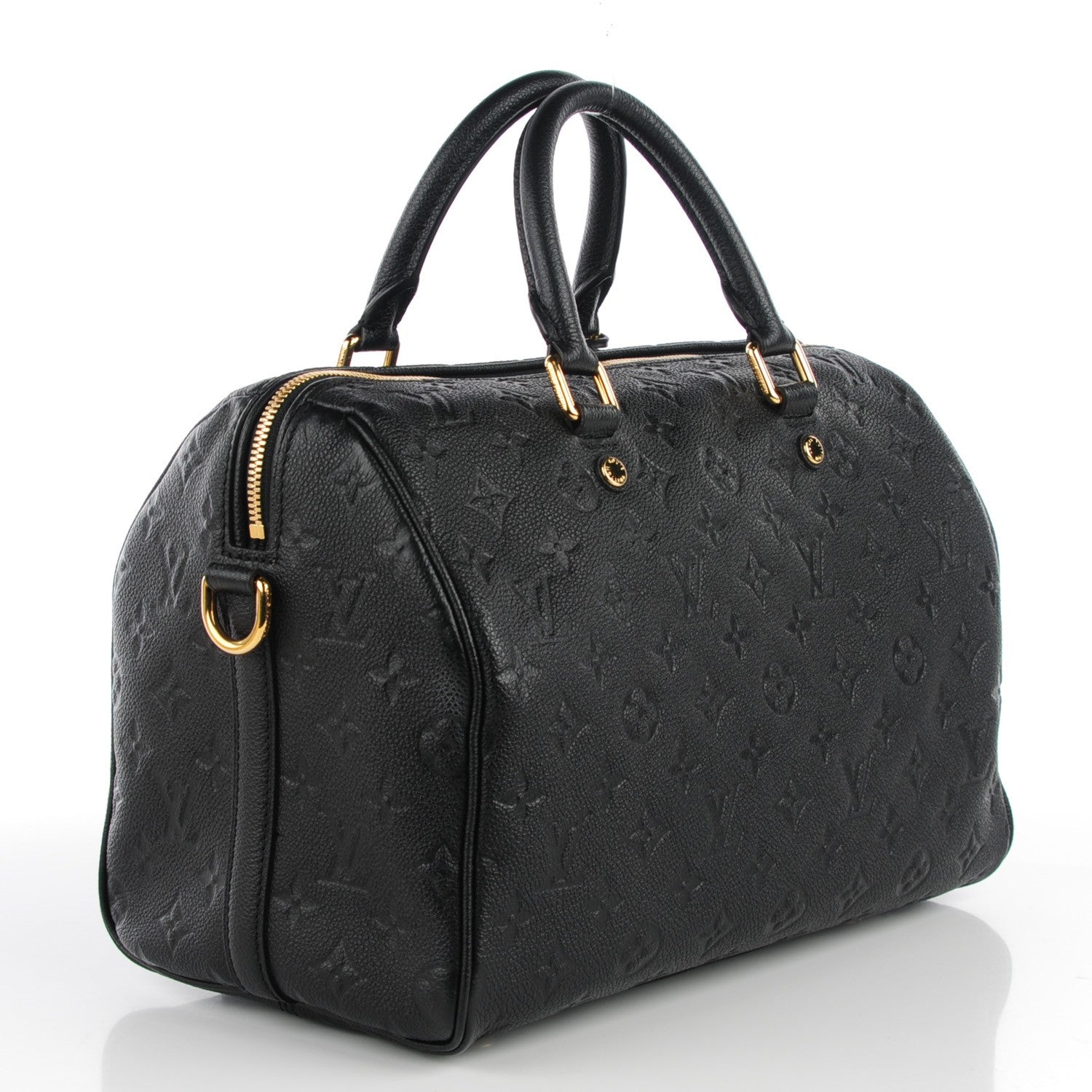 Louis Vuitton Empreinte Speedy Bandouliere 30 Black 3 of 7