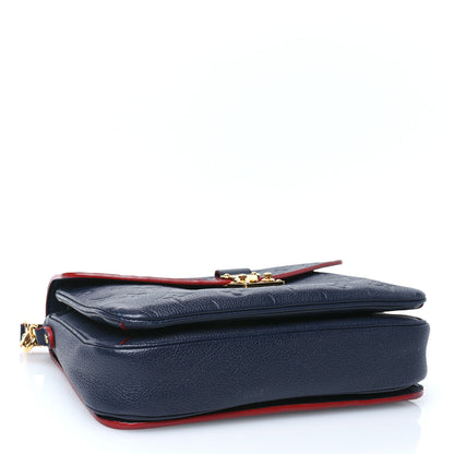 Louis Vuitton Empreinte Pochette Metis Marine Rouge 4 of 11