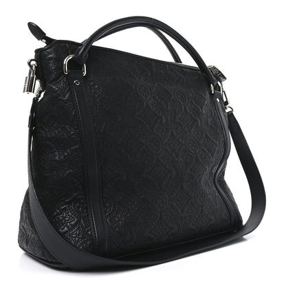 Louis Vuitton Monogram Lambskin Antheia Ixia PM Black 3 of 9