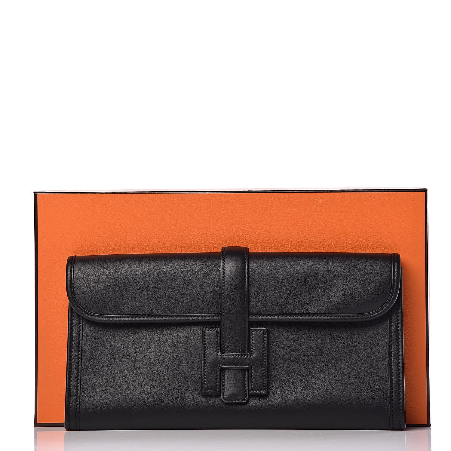 Hermes Swift Jige Elan 29 Clutch Black 13 of 13