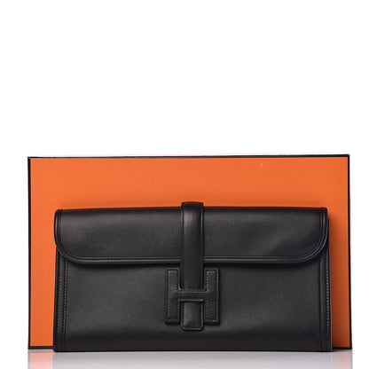 Hermes Swift Jige Elan 29 Clutch Black 13 of 13