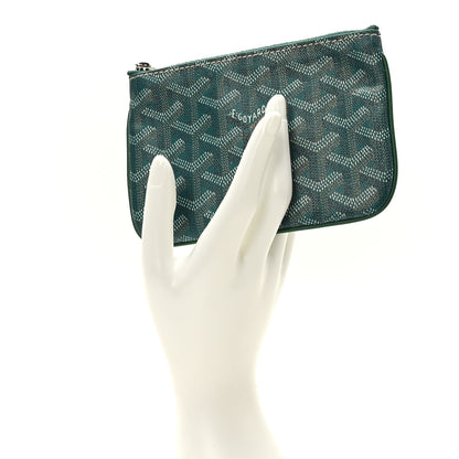 Goyard Goyardine Mini Senat Pochette Green 2 of 6
