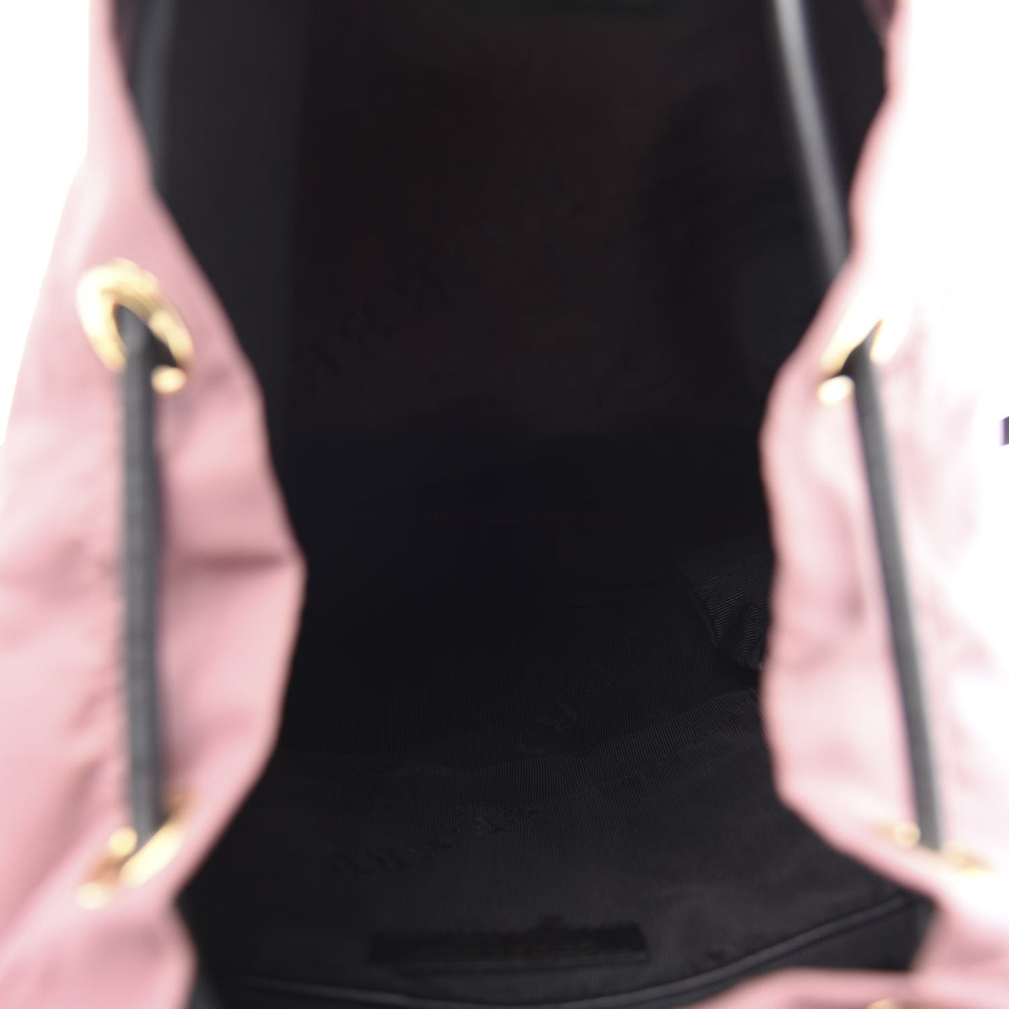 Nylon Medium Rucksack Backpack Mauve Pink