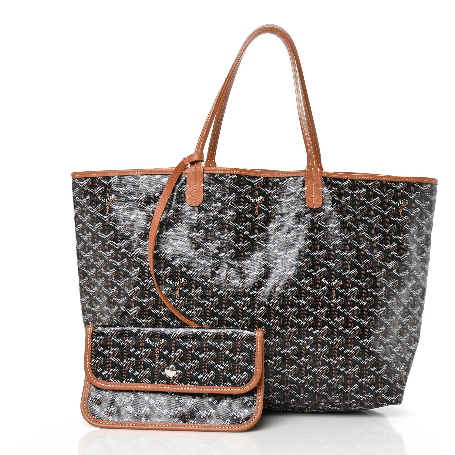 Goyard Goyardine Saint Louis PM Black Gold 3 of 11