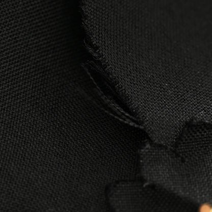 Chanel Fabric Camellia Brooch Black 4 of 5