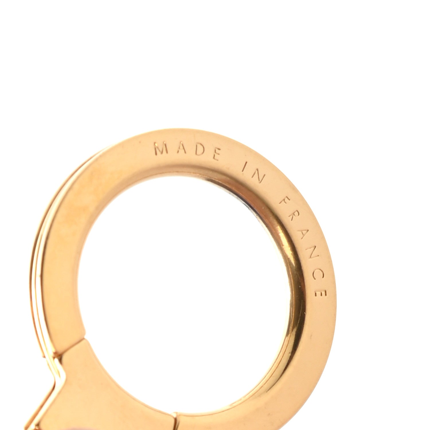 Louis Vuitton Pochette Extender Key Ring Gold 3 of 3