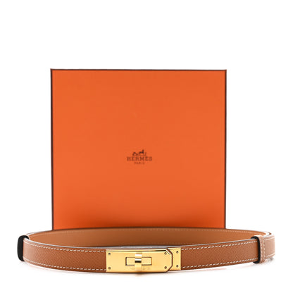 Hermes Epsom Kelly Belt Gold 4 of 4