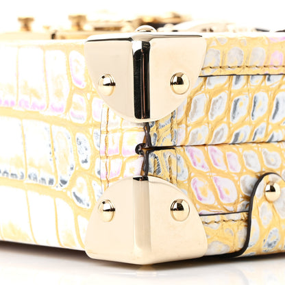 Louis Vuitton Alligator Royal Garden Petite Malle 9 of 10