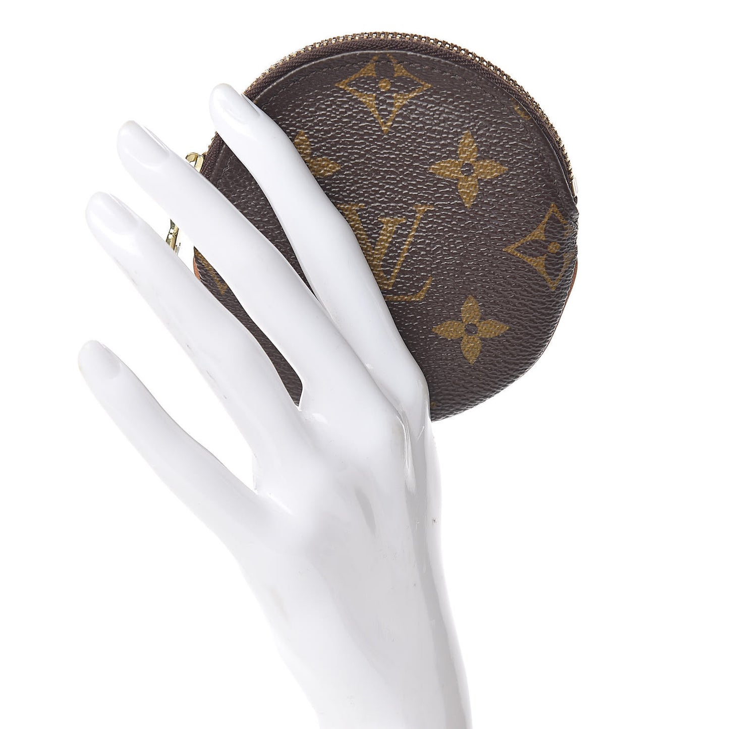 Monogram Round Coin Purse
