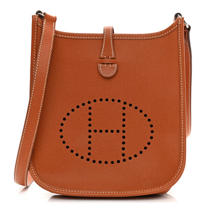 Hermes Epsom Evelyne TPM Cognac 1 of 10