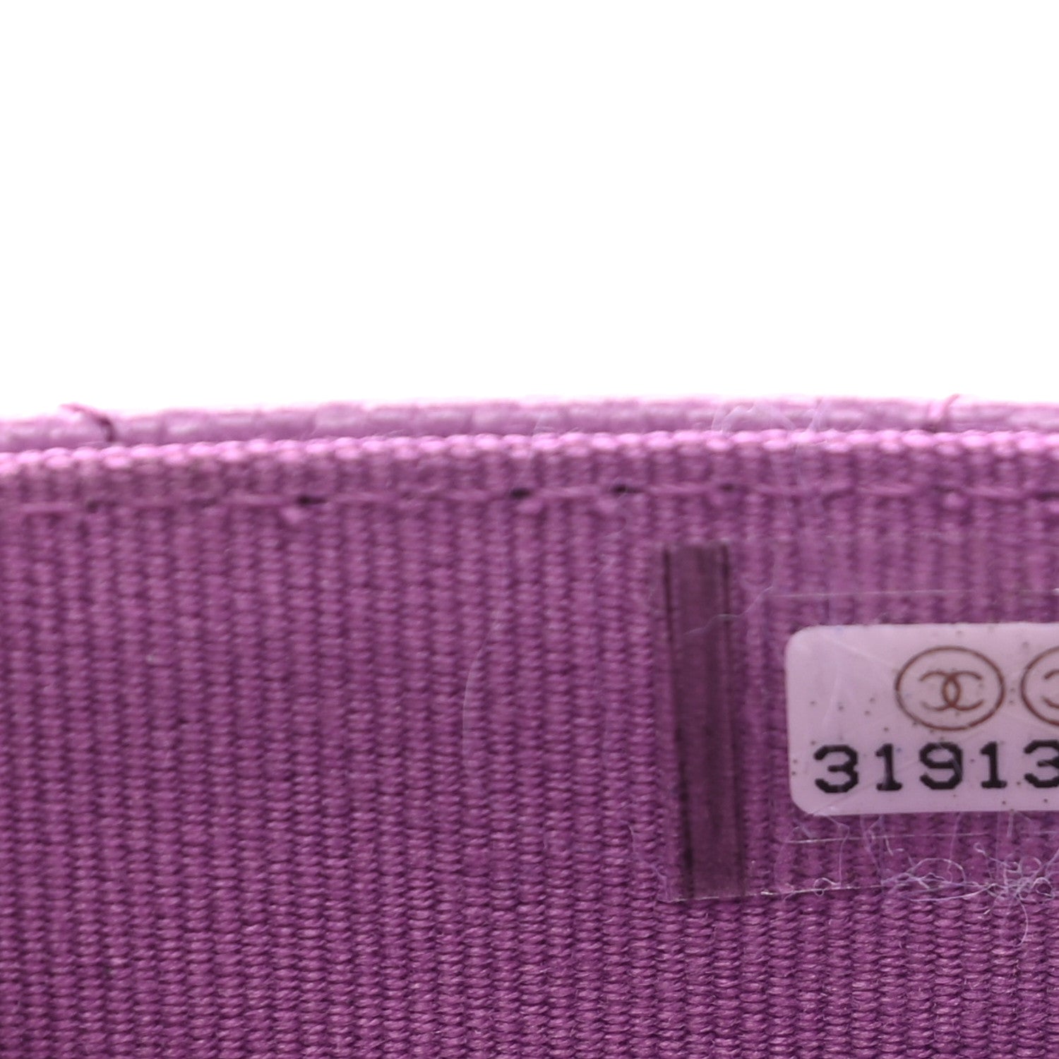 Chanel Caviar Quilted Flap Card Holder Wallet Purple 8 of 9