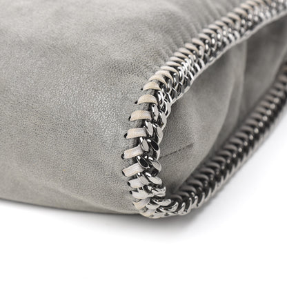 Stella McCartney Shaggy Deer Falabella Fold Over Tote Grey 8 of 9