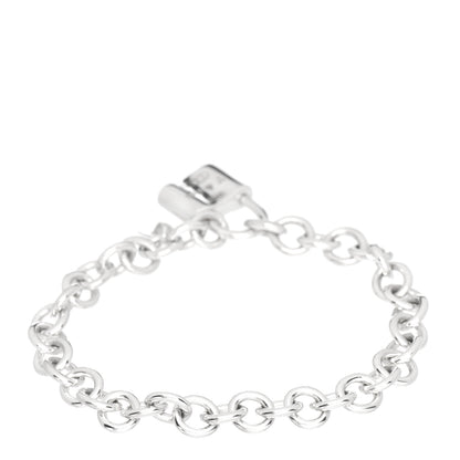 Tiffany Sterling Silver 1837 Lock Charm Bracelet 3 of 4