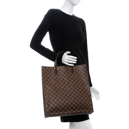 Louis Vuitton Damier Ebene Sac Plat 3 of 13